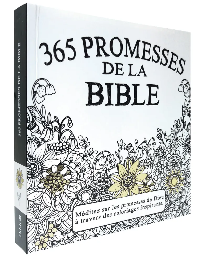 365 promesses de la Bible (Méditations et coloriage adultes)