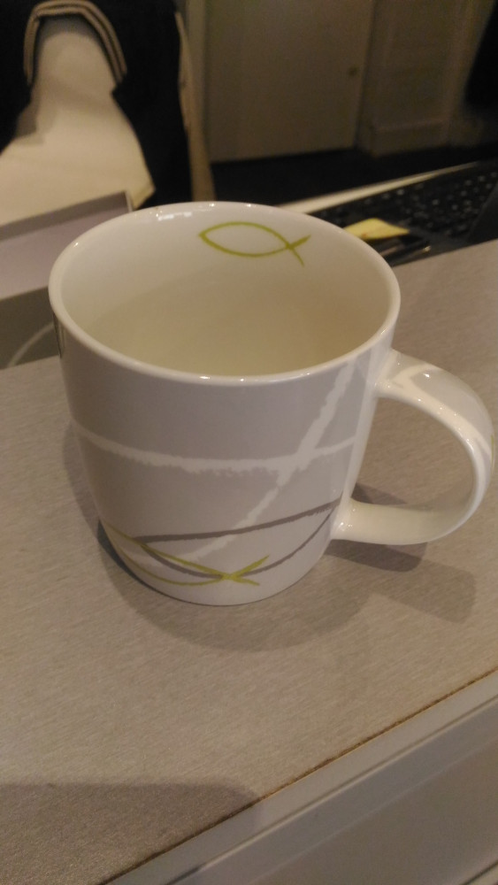 MUG ICHTUS GRIS VERT