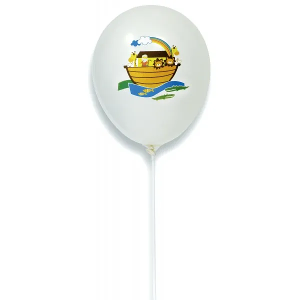 BALLONS A GONFLER ARCHE DE NOE (PAQUET DE 10)