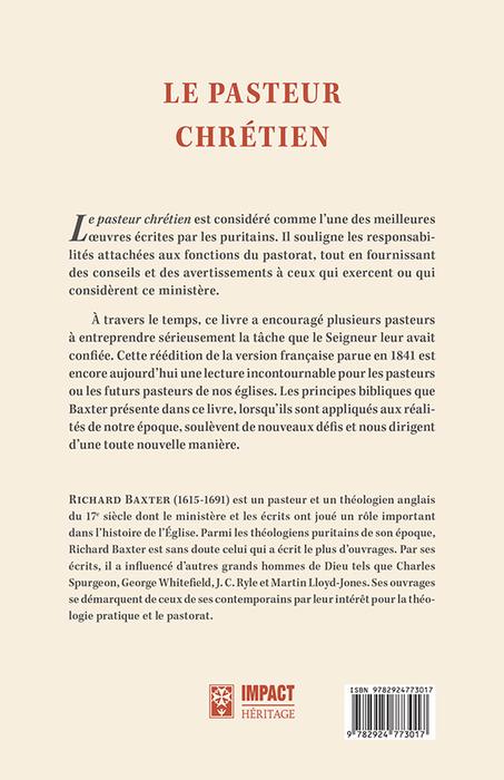 PASTEUR CHRETIEN (LE)