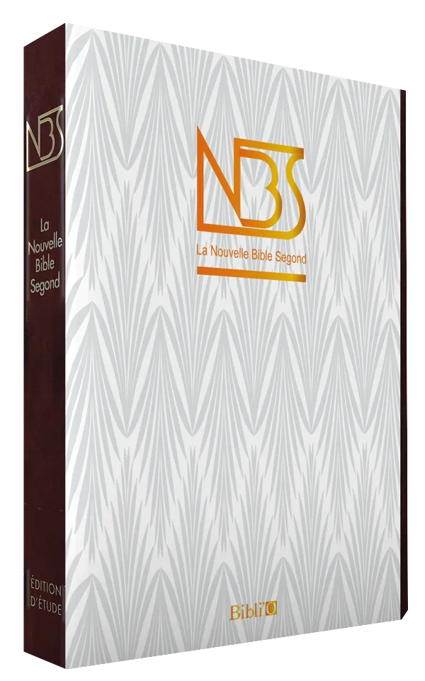 BIBLE NBS ETUDE, SIMILIC. BORDEAUX, TR. OR. SB1071