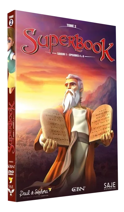 Superbook - Tome 2 (Saison 1, épisodes 4 à 6)