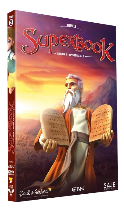 Superbook - Tome 2 (Saison 1, épisodes 4 à 6)