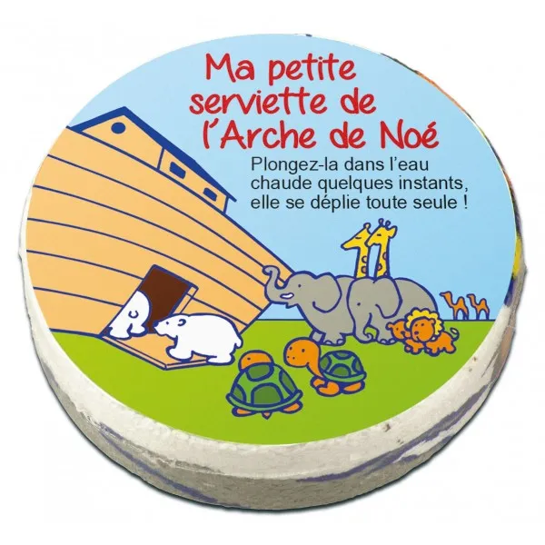 SERVIETTE ARCHE DE NOE