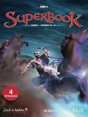 Superbook - Tome 4 (Saison 1, épisodes 10 à 13) - DVD