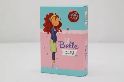 Tu es belle- cartes à colorier