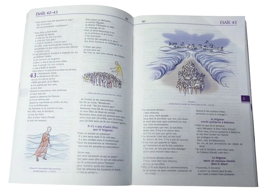 Bible Parole de Vie illustrée par Annie Vallotton (La) sans deutérocanoniques - Nouvelle édition