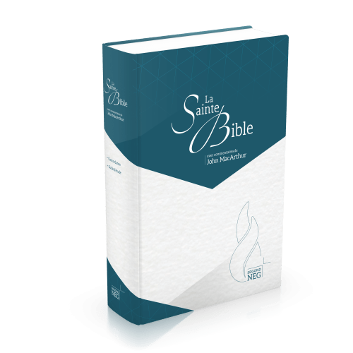 Bible d'étude NEG MacArthur couverture rigide illustrée