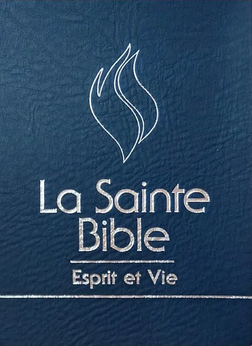 Bible Segond 1910 Esprit et vie - Edition nuit PU bleu . Louis Segond 1910