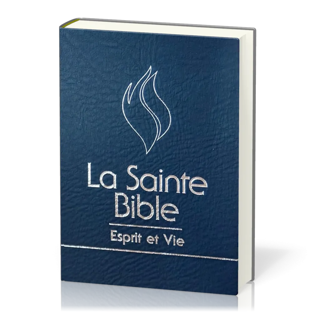 Bible Segond 1910 Esprit et vie - Edition nuit PU bleu . Louis Segond 1910