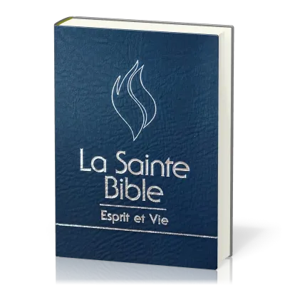 Bible Segond 1910 Esprit et vie - Edition nuit PU bleu . Louis Segond 1910