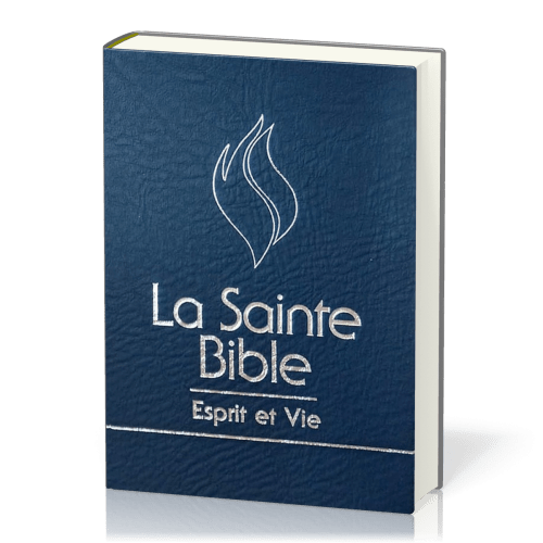 Bible Segond 1910 Esprit et vie - Edition nuit PU bleu . Louis Segond 1910