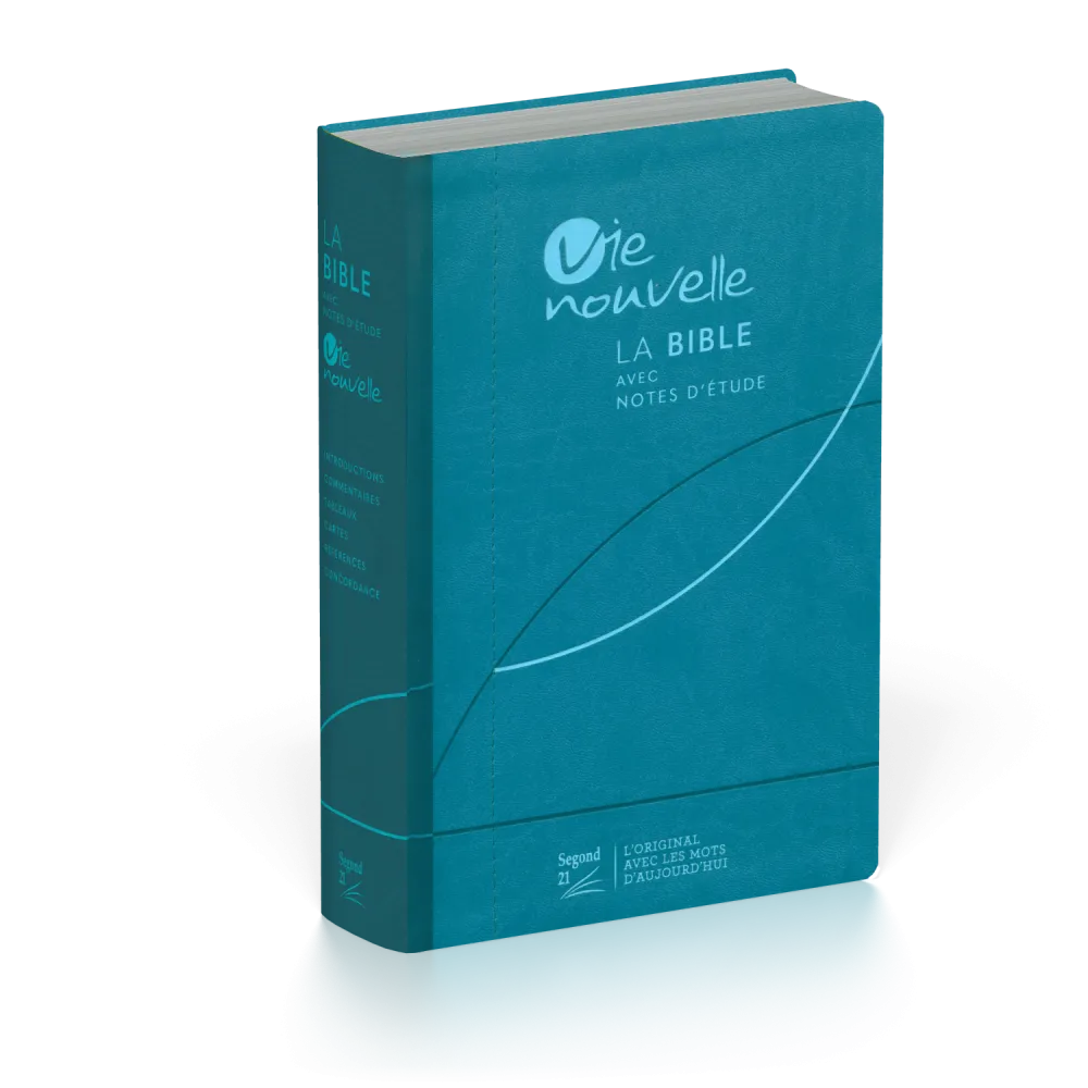 Bible Segond 21 Vie nouvelle - souple - vivella bleu