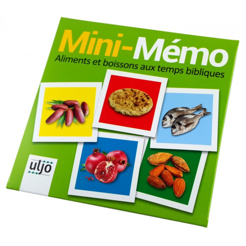 Mini-Mémo Aliments et boissons aux temps bibliques - Jeu