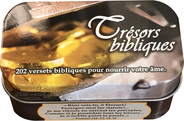 Trésors bibliques - Coffret métal
