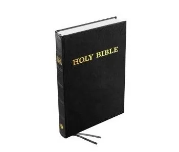 Bible Anglais King James , gros caractères ,