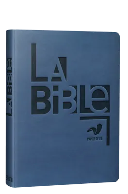 Bible Parole de Vie simili cuir bleu