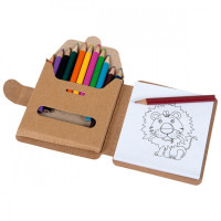Pack "Arche de Noé", mini bloc dessin et crayons