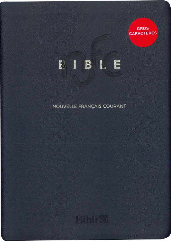 Bible NFC sans deutérocanonique - gros caractères